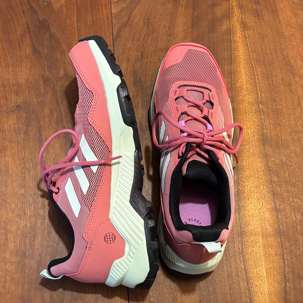 Adidas pink and mint Trail Running Shoes: eastrail 2 trail hiking brand new.